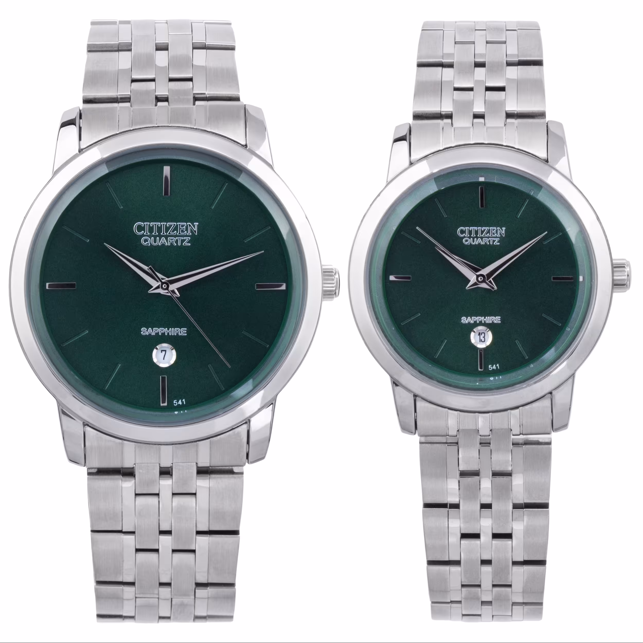 ست ساعت مچی عقربه ای زنانه و مردانه -سیتی زن -مدل WS-54