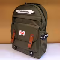 کوله پشتی off white سبز