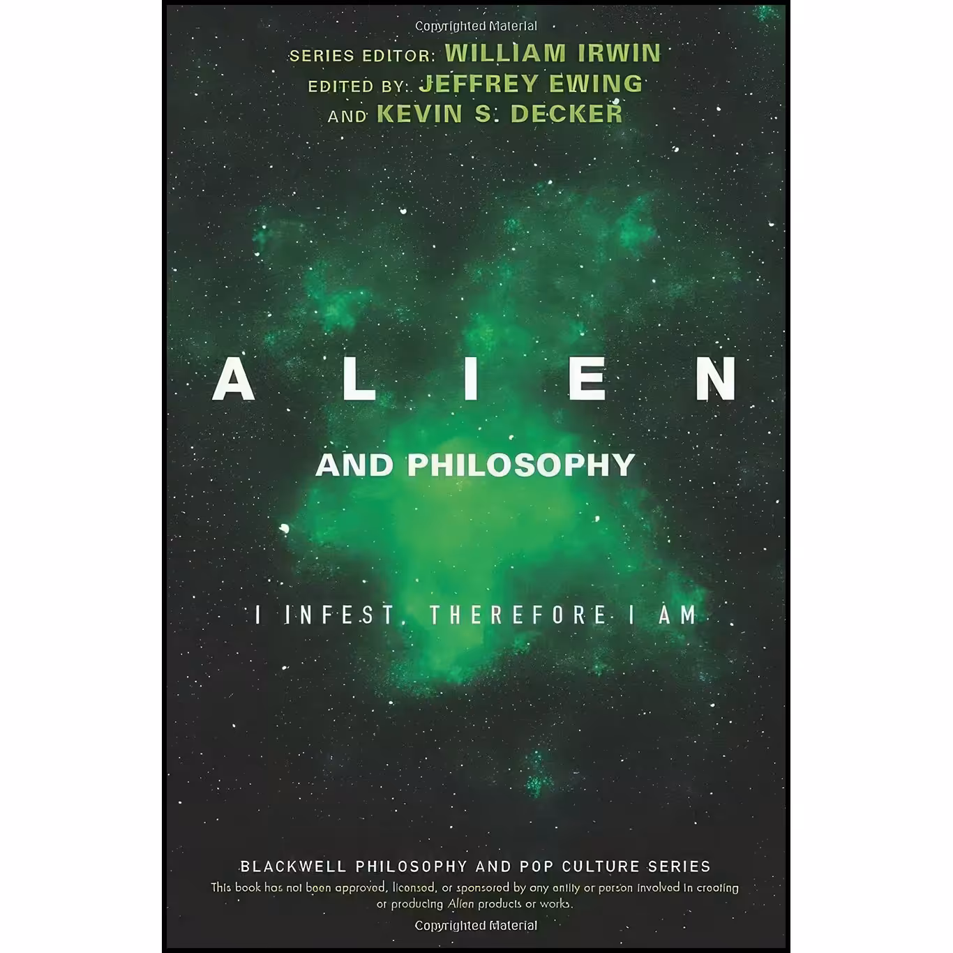 کتاب زبان اصلی Alien and Philosophy انتشارات WileyBlackwell