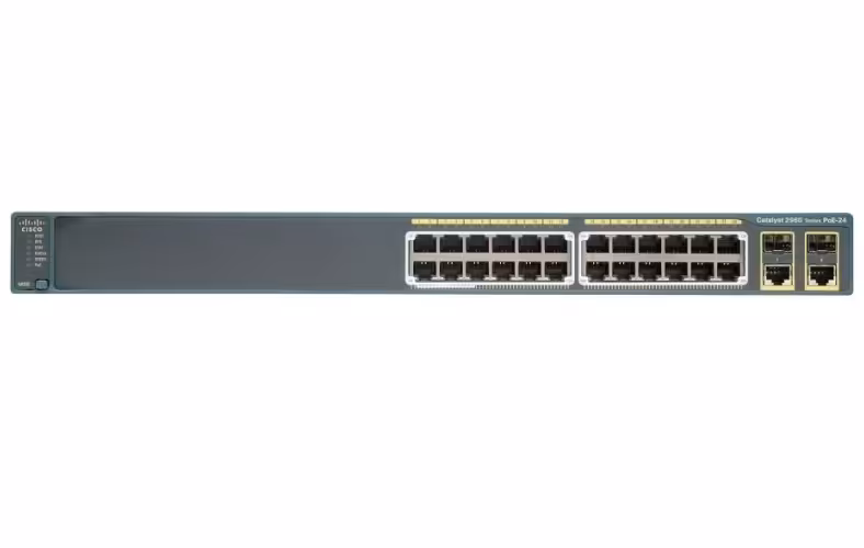 سوئیچ 24 پورت سیسکو مدل WS-C2960-Plus 24TC-L