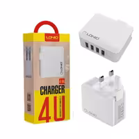 شارژر خانگی 4 پورت الدینیو Ldnio A4403 4U Charger 