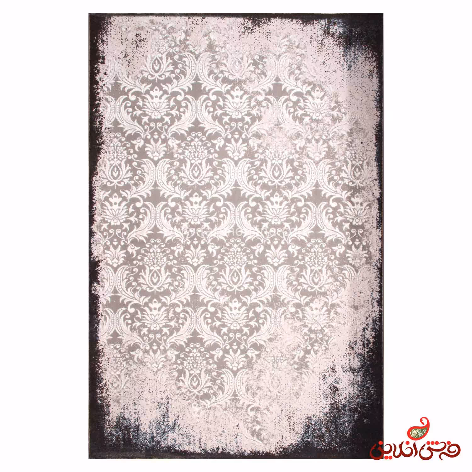 فرش ساوین کد 8010 طوسی