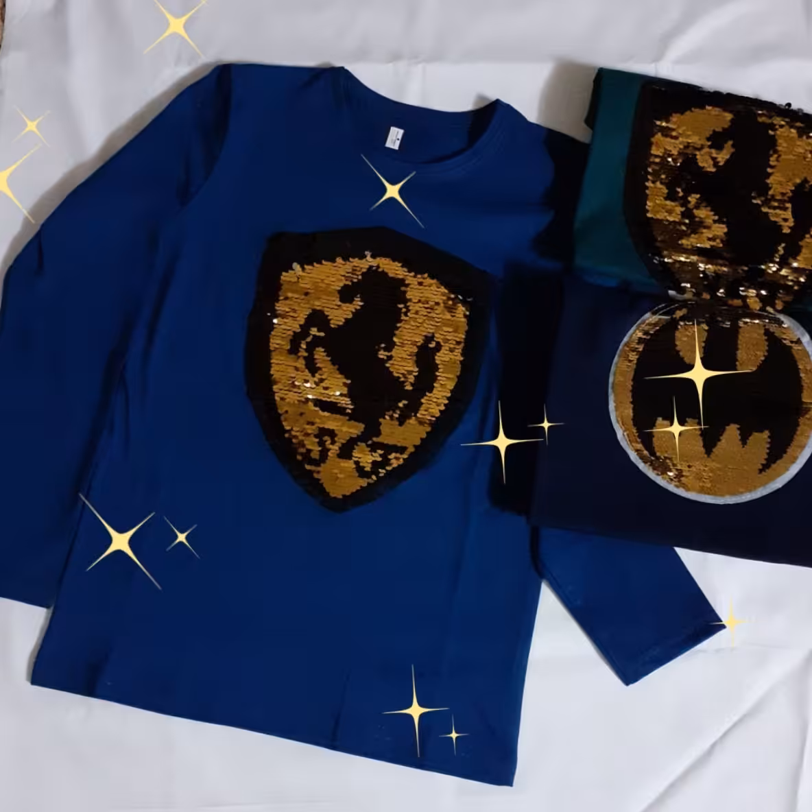 بلوز تک پسرانه پولکی