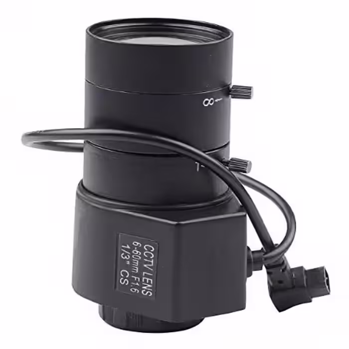 لنز دوربین مداربسته مدل Autoiris 6-60mm Varifocal