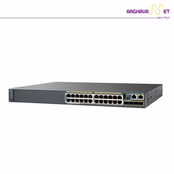 سوئیچ شبکه سیسکو مدل WS-C2960S-24TS-L | شبکه ارغوان 021-41902