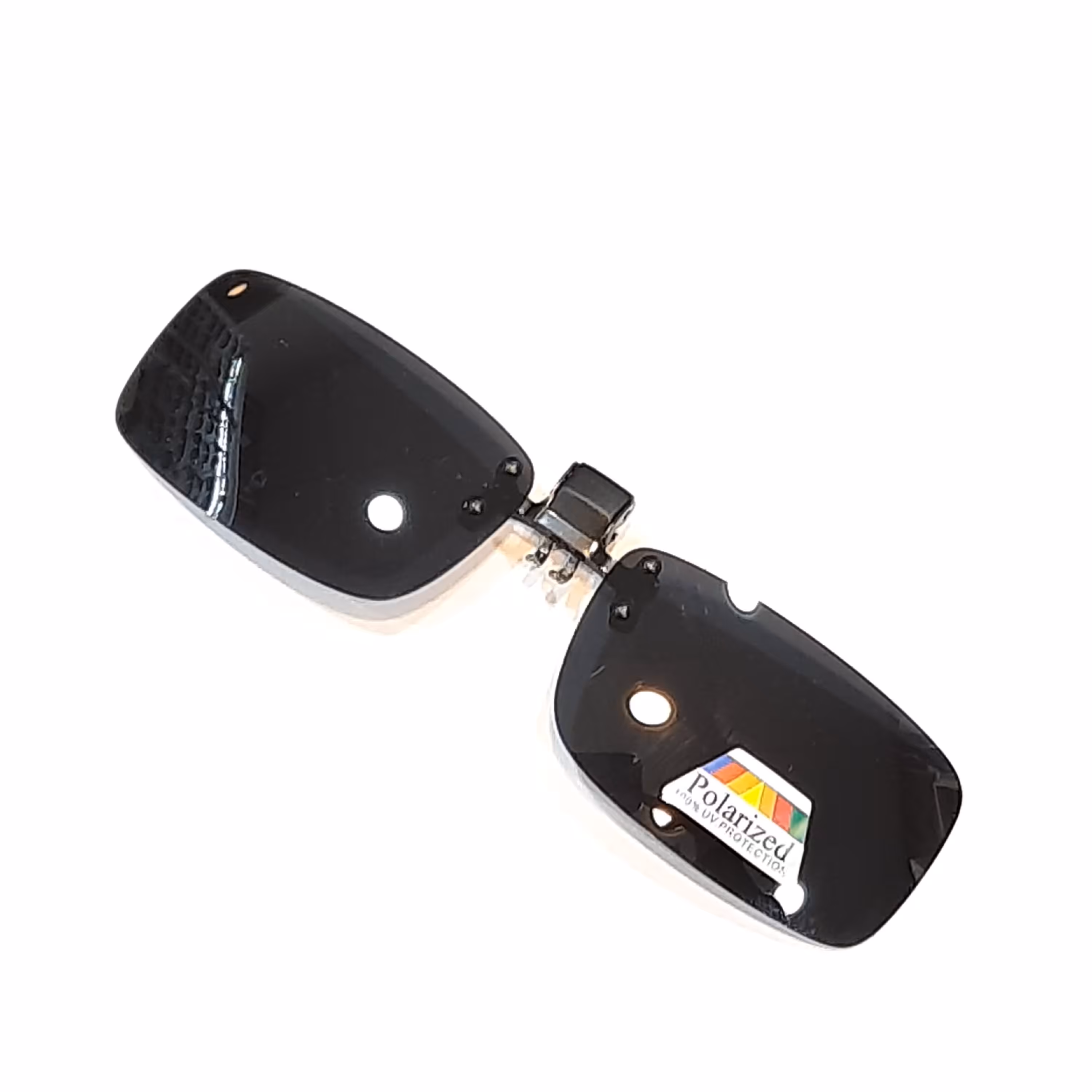 کاور آفتابی  پلاریزد uy400 مناسب  عینک های طبی فلزی سایز حدقه کوچک  همراه با جلد و دستمال  