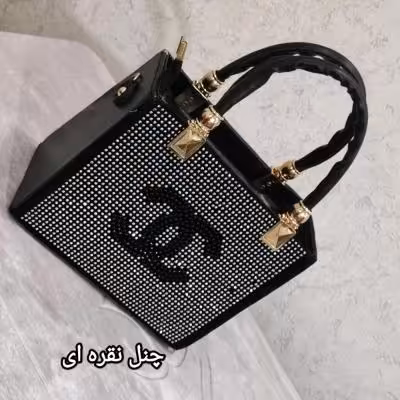 کیف چرم نگین پرسی شیک