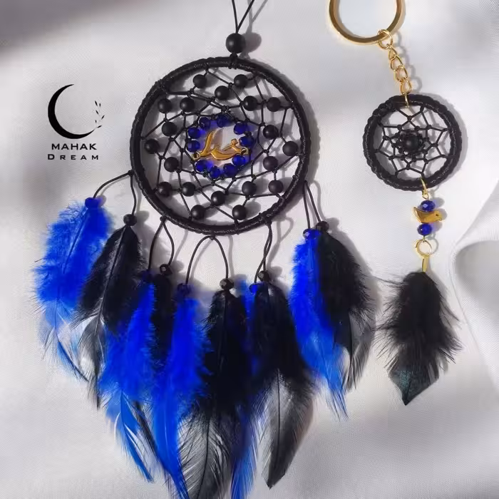 آویز ماشین جاسوییچی آبی خدا