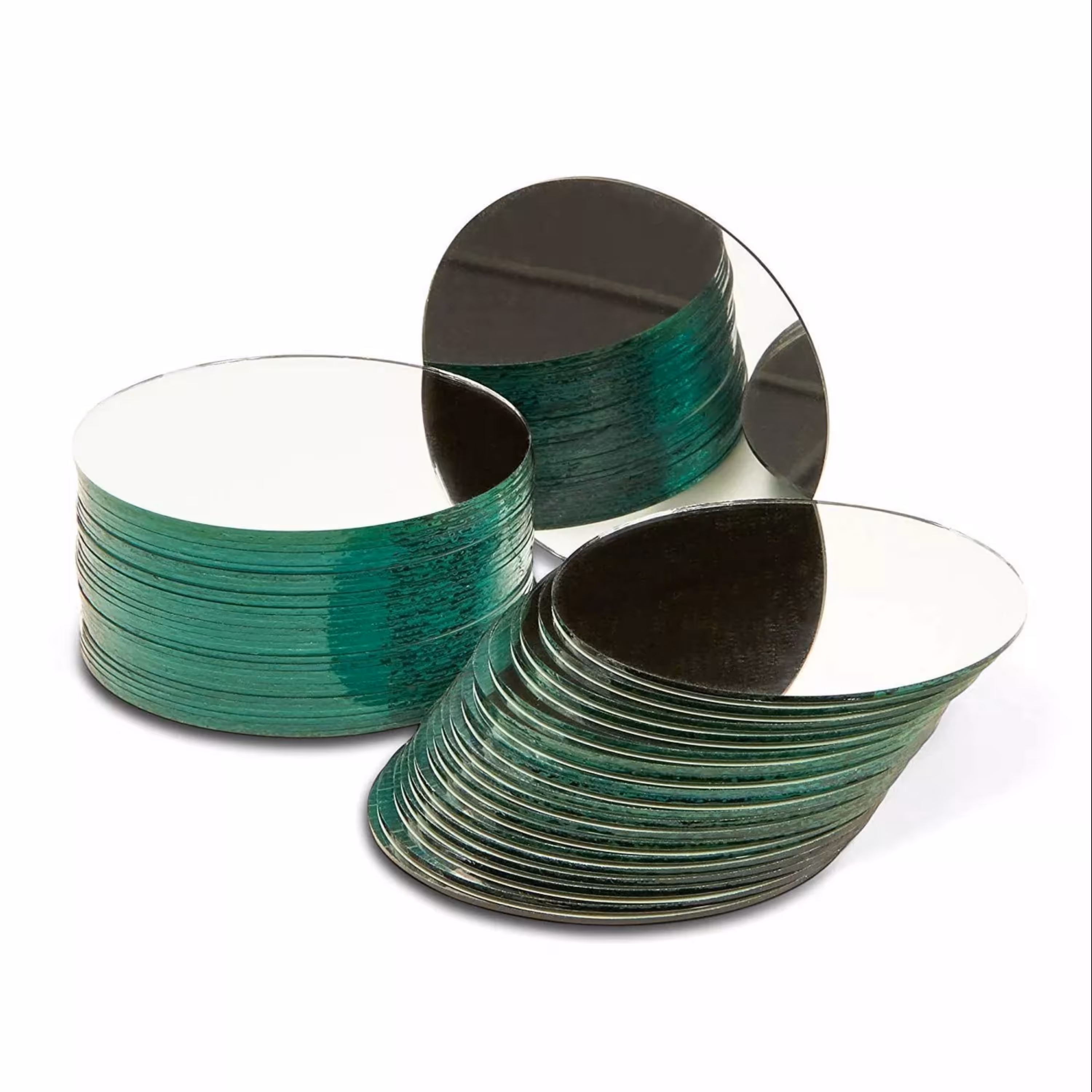 آینه گرد با قطر 6.5 سانتی متر بسته 10 تایی 