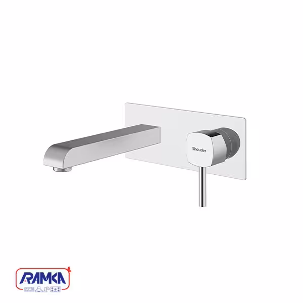 شیر روشویی توکار یک تکه شودر مدل رومر