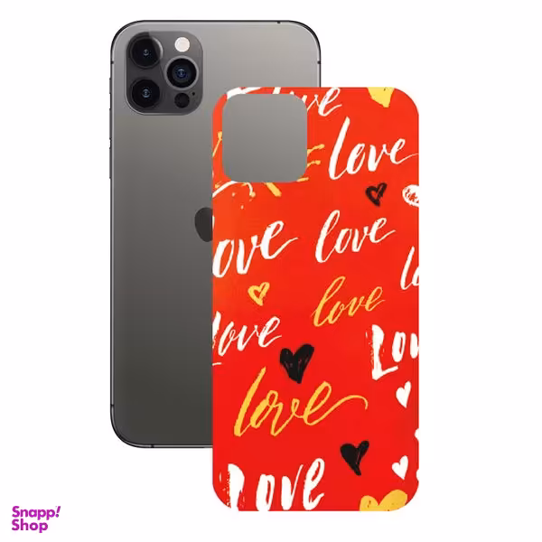 برچسب پوششی راک اسپیس (Rock Space) طرح Love مناسب برای گوشی اپل iPhone 12 Pro Max