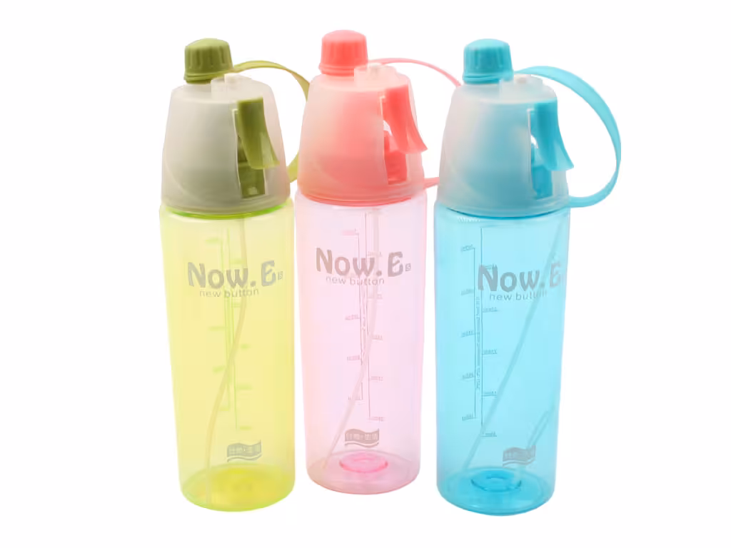 قمقمه اسپری دار دسته دار 600 ml