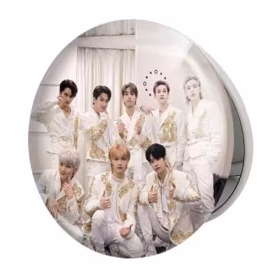 آینه جیبی خندالو طرح گروه استری کیدز Stary Kids مدل تاشو کد 16888