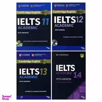 کتاب Cambridge English IELTS Academic اثر جمعی از نویسندگان نشر زبان مهر جلد 11 تا 14