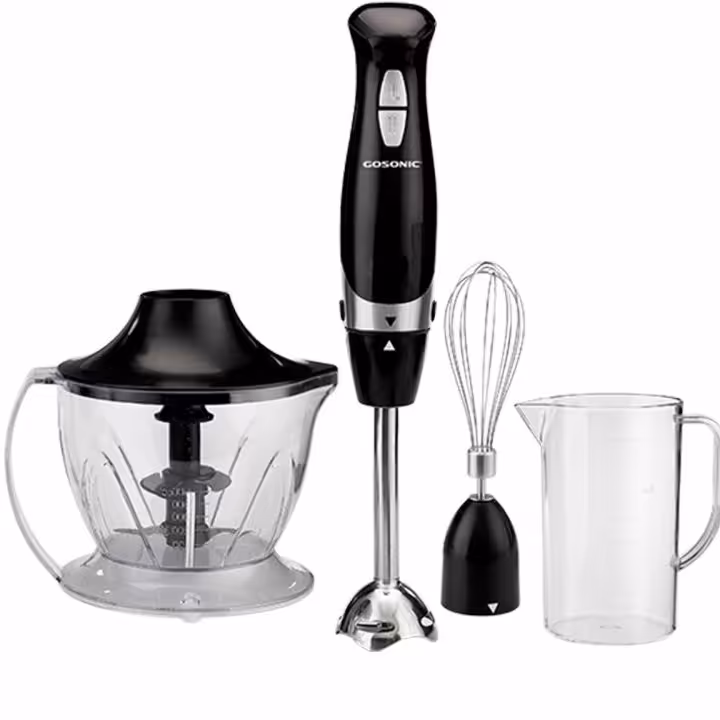 گوشت کوب برقی 4کاره گوسونیک توان 700 وات تیغه 4 پره