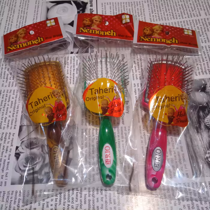  برس سوزن فلزی بچگانه لوازم آرایشی اکسسوری بچگانه(بهترین انتخاب من)