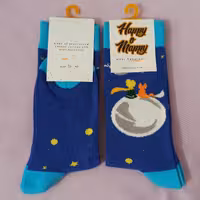 جوراب نیم ساق طرح شازده کوچولو