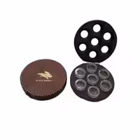 جا ادویه 7 یونیت گرد چرمی بلک رابیت
