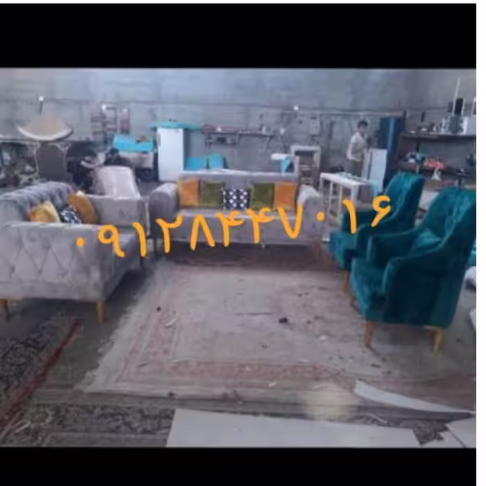 مبل راحتی با ترکیب رنگ به دلخواه مشتری 