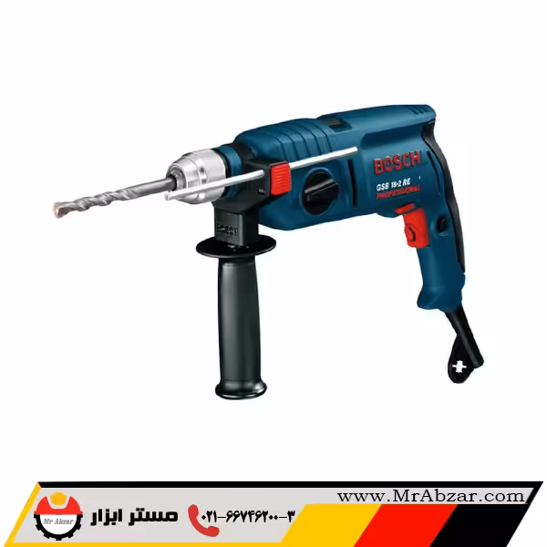 دریل 13 چکشی گیربکسی 800 وات بوش GSB18-2RE