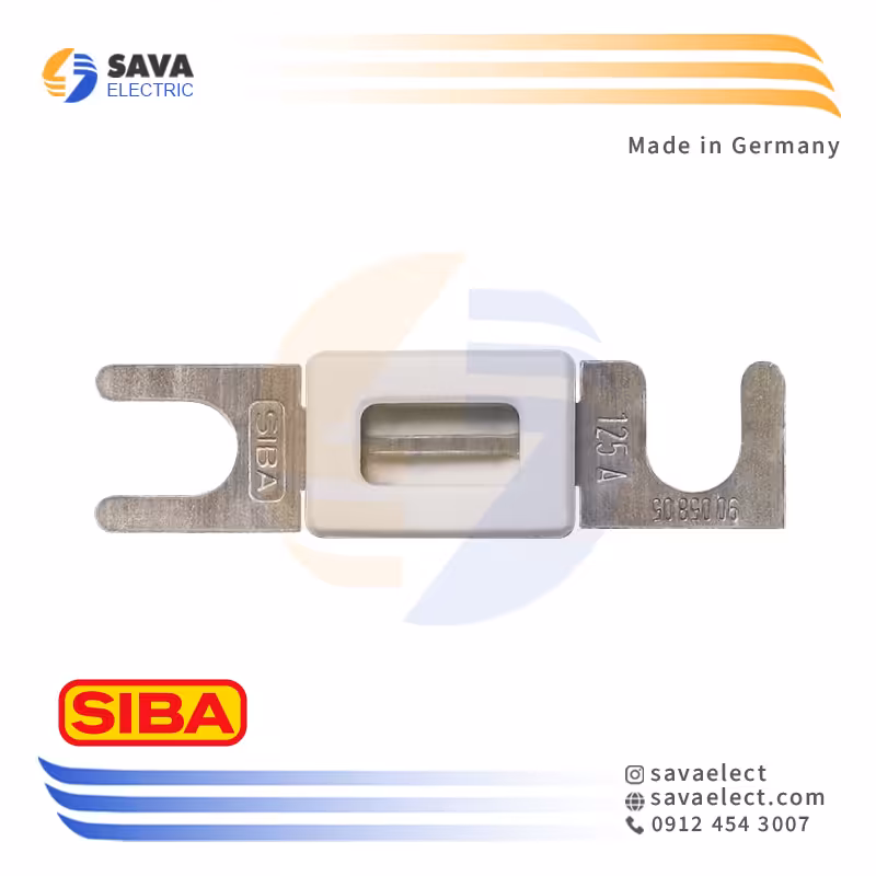 خرید فیوز DC لیفتراکی 125 آمپر سیبا SIBA FUSE | ساوا الکتریک