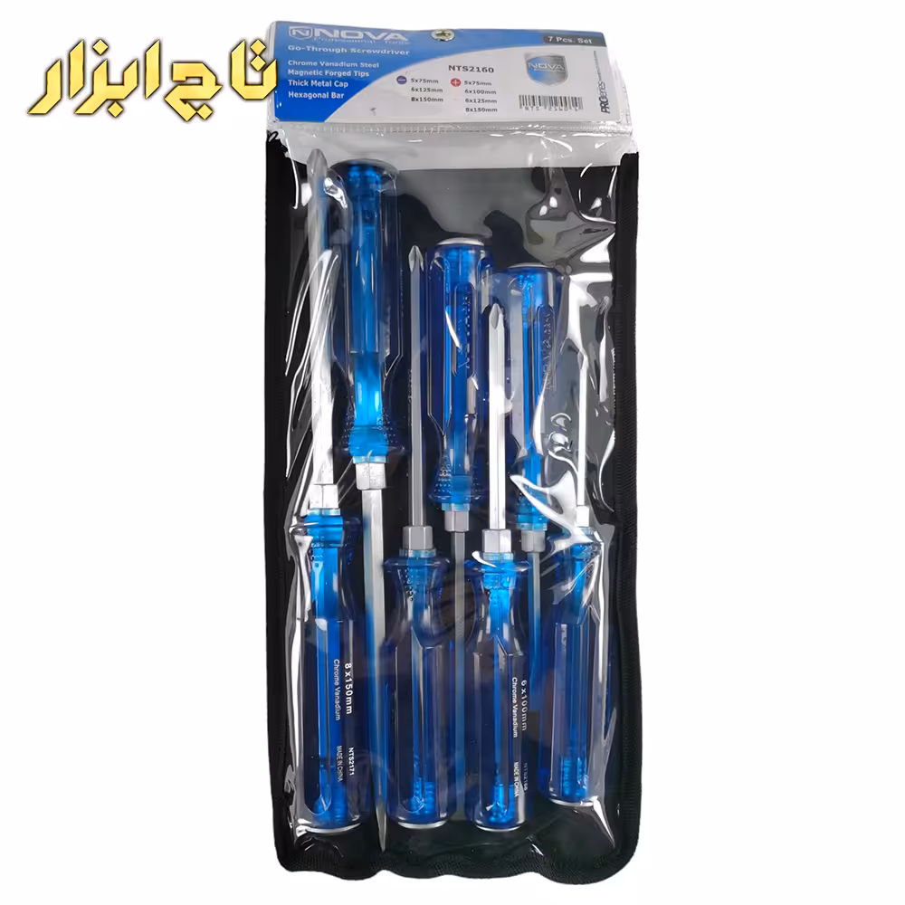 مجموعه 7 عددی پیچ گوشتی نووا مدل NTS 2160
