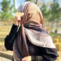 روسری نخی محیا، ایستاییش خوبه، سبک و خنک بزای فصل