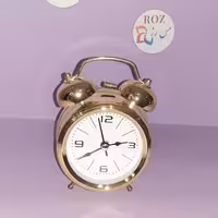 ساعت رومیزی،سایز کوچک، زنگ دار  چراغ دار، ارسال رایگان