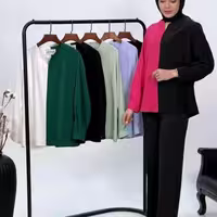 شومیز کرپ الیزه و کمربند آیلین