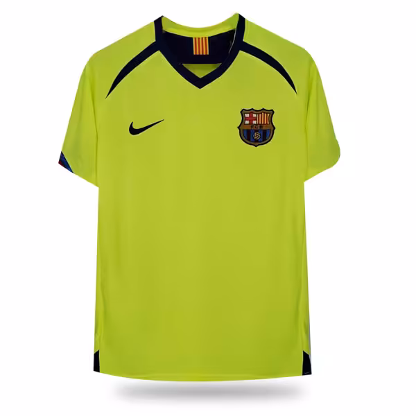 پیراهن کلاسیک دوم بارسلونا 2005