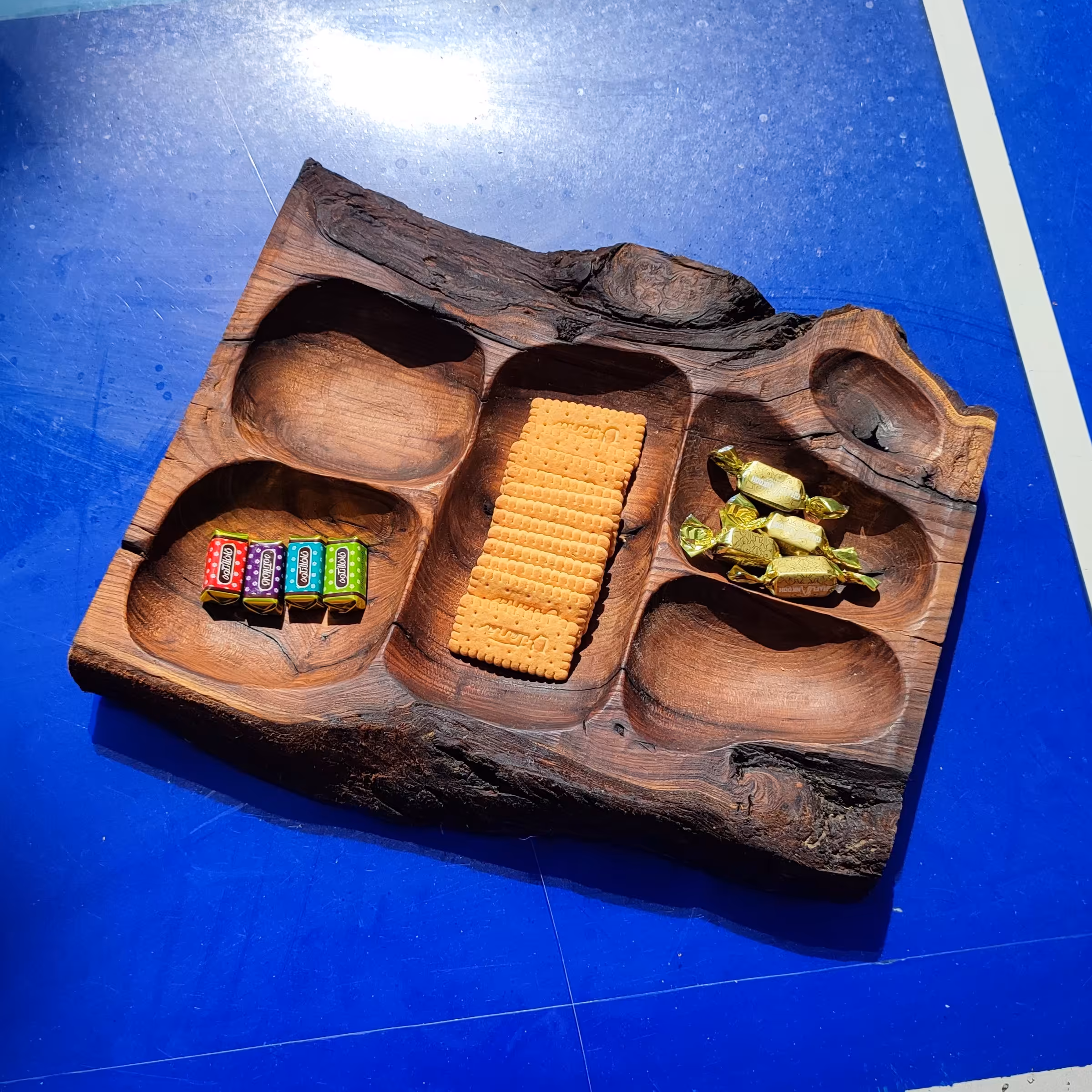 آجیل خوری چوبی