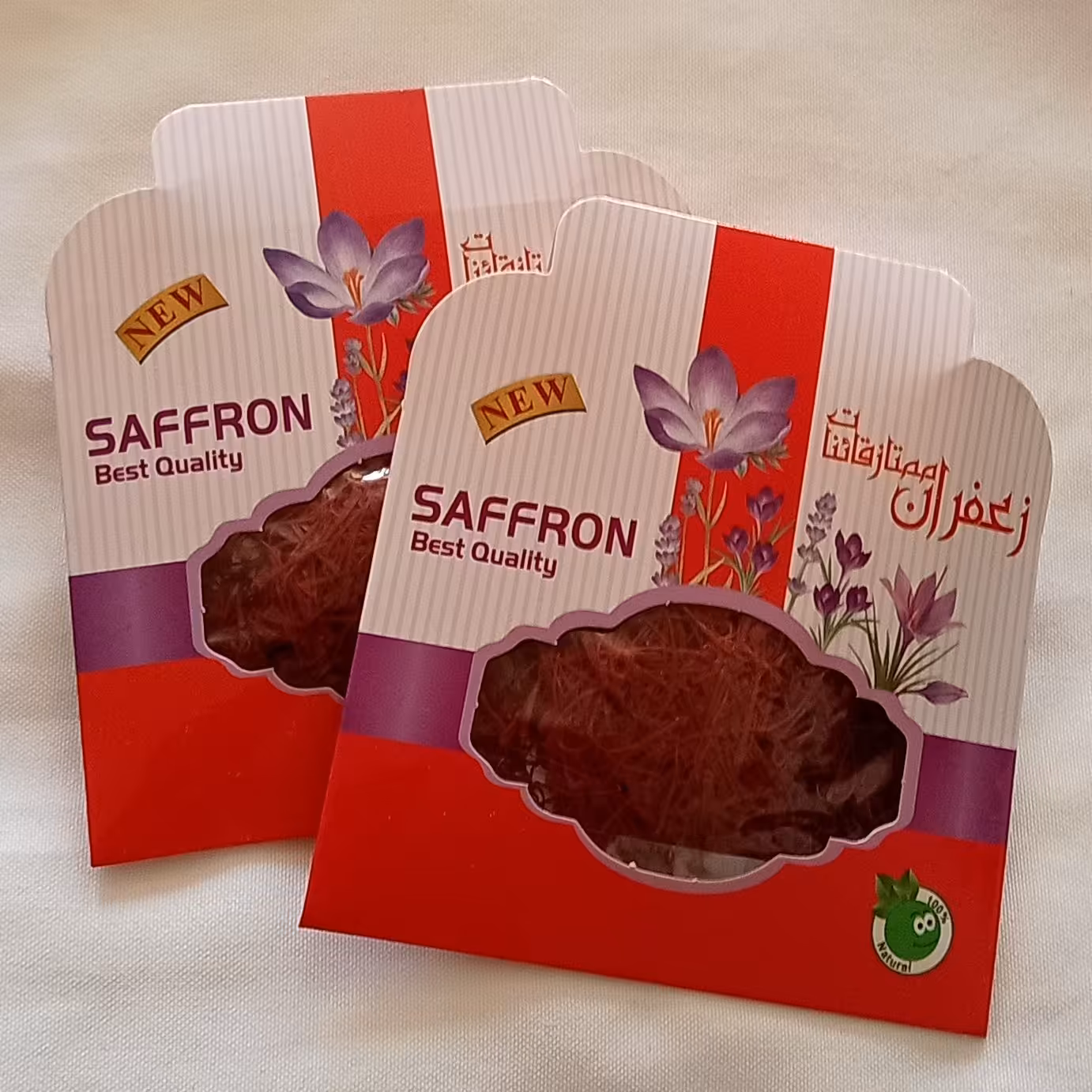 پک دو عددی زعفران سرگل قائنات 