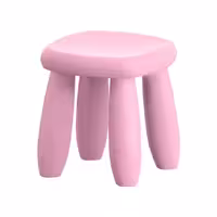 چهارپایه حمام ایمن آب رنگ صورتی