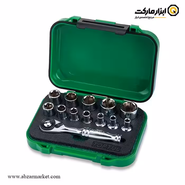 جعبه بکس تاپ تول 13 پارچه 1/4 اینچ مدل GABW1301