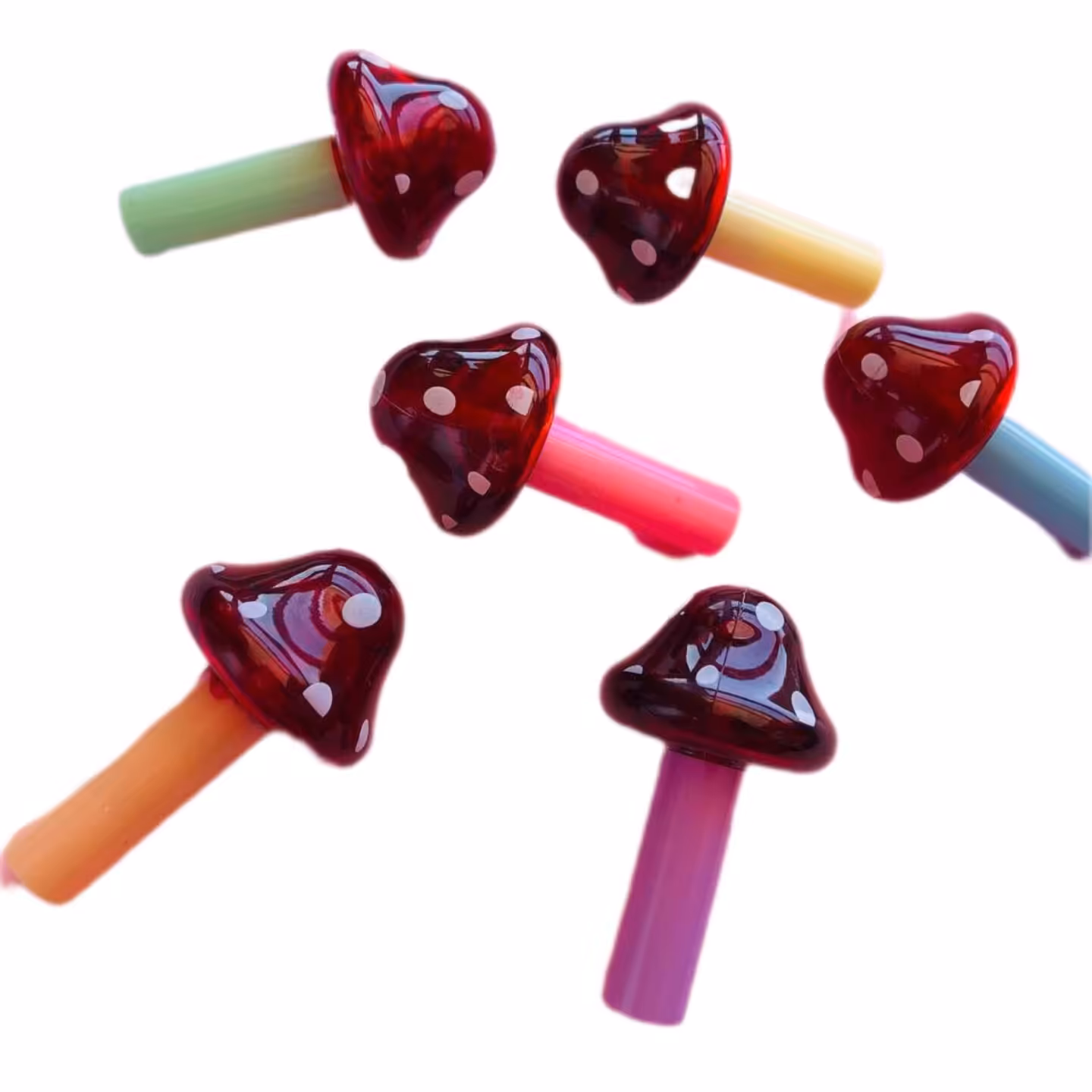 تینت لب طرح قارچ