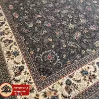 فرش 700 شانه تراکم 2550گیلدا دودی  نمره نخ 21 طرح 10 سال ضمانت در همه ابعاد
