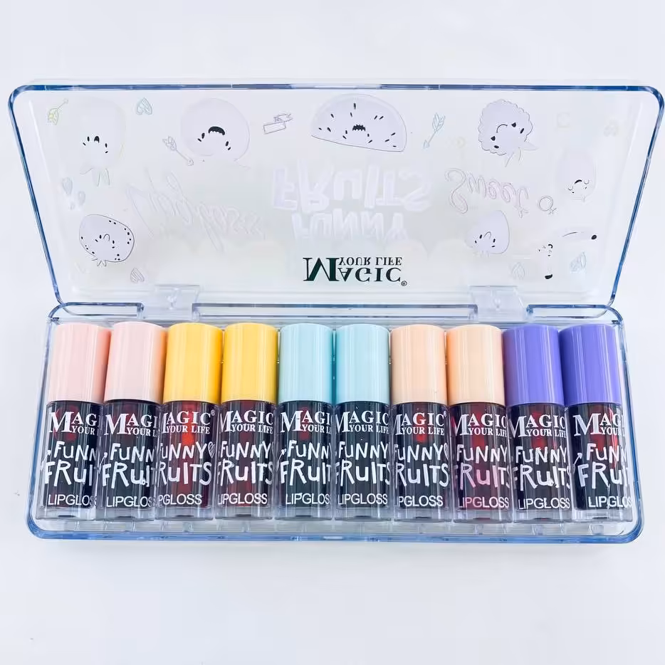 پک 10 عددی تینت لب میوه ای مجیک