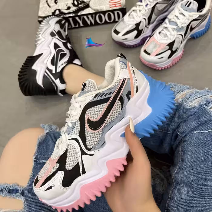 کفش کتونی کد 618 کاملا مدل خارجی طرح کره