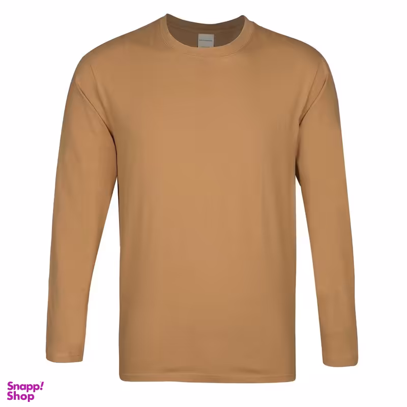 تیشرت مردانه مدل MDSS-CF9436 رنگ شتری