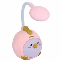 چراغ مطالعه رومیزی طرح جوجه صورتی CS302