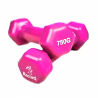 دمبل 750 گرمی (دوعددی) رنگ صورتی