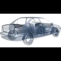 نوار دور درب صندوق عقب  مناسب  برای سمند و دنا (پس کرایه)