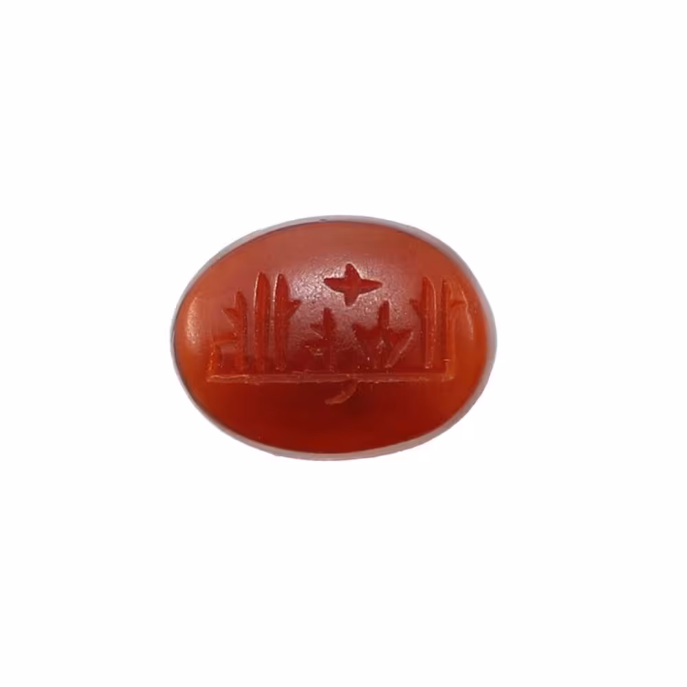 سنگ عقیق یمنی خطی کد 6089