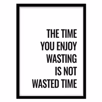 قیمت و خرید تابلو دکوراتیو مدل تایپوگرافی مینیمال کد 1926