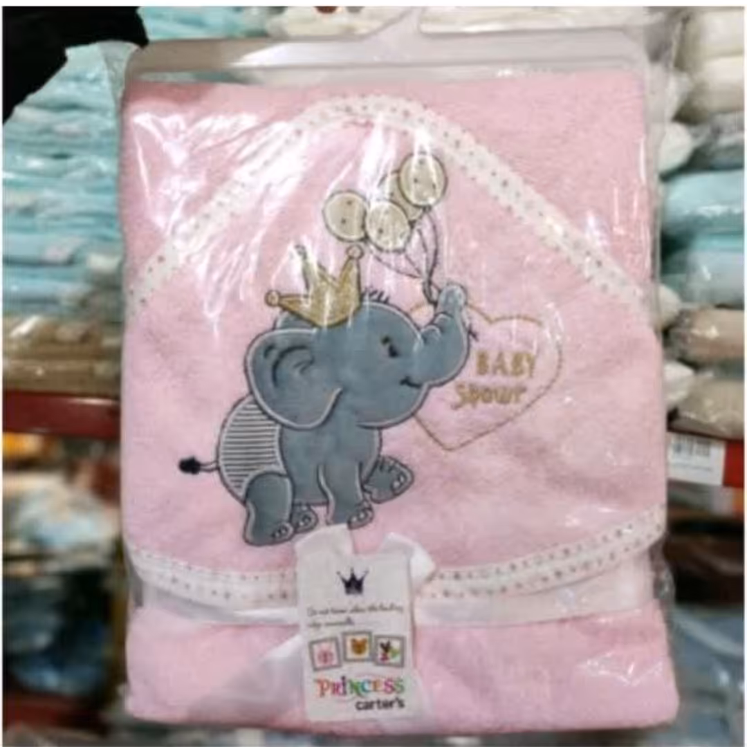 حوله و لیف نوزاد