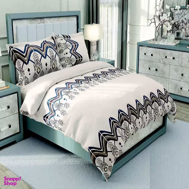 سرویس خواب طرح سه بعدی کد 2119 دو نفره شش تکه