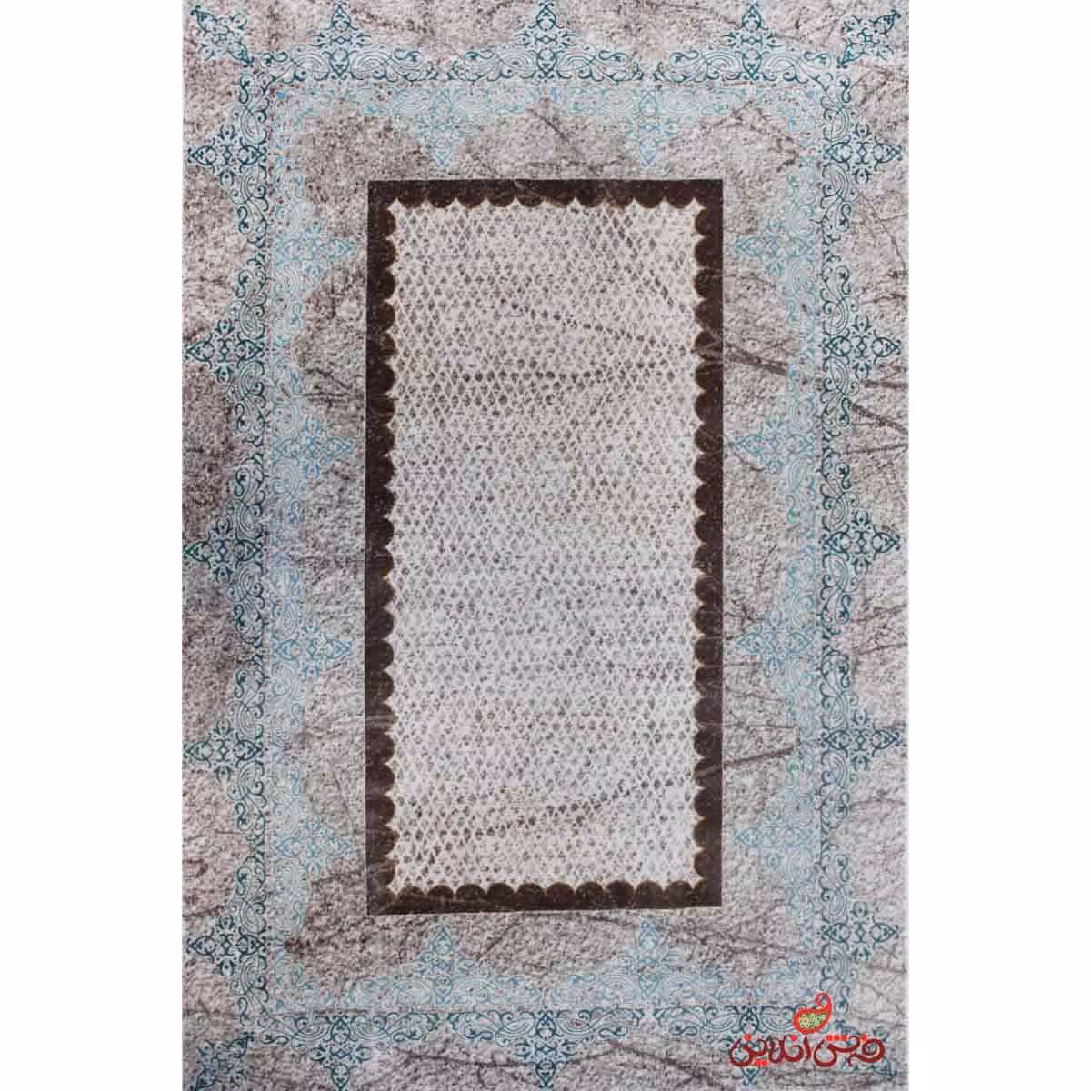 فرش ماشینی ساوین کد 1505 آبی