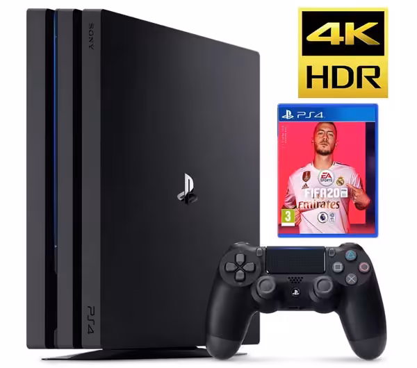 کنسول بازی سونی مدل Playstation 4 Pro کد Region 2 CUH-7216B ظرفیت 1 ترابایت   FIFA 2020