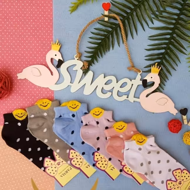 جوراب بچه گانه مچی فانتزی سایز 5 