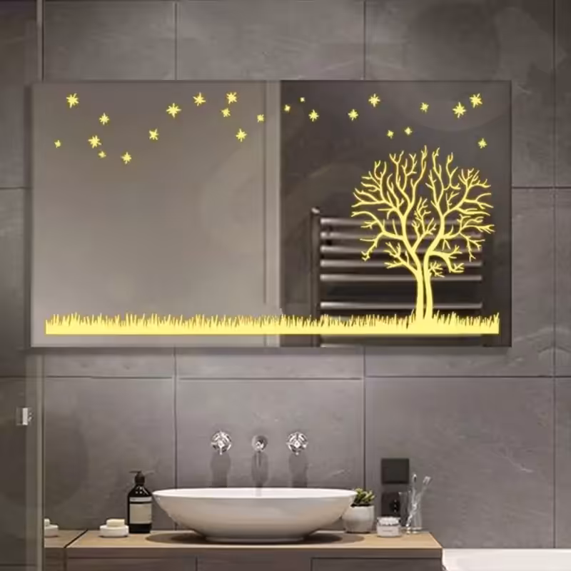 اینه بک لایت سایز شصت در چهل سانت کد2